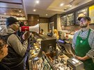 Protesty v kavárnách Starbucks