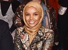 Muslimská modelka Halima Adenová jako první úastnice v Miss Minnesota USA...