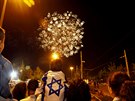 Izraelci oslavili sedmdesáté výroí vzniku samostatného Státu Izrael. Podle...