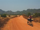 Prané silnice myanmarské. Hpa-An, Myanmar