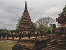 Sloní pagoda, Sukhothai, Thajsko