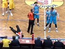 Inzultace rozhodího ukonila basketbalové tvrtfinále v Opav