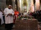 Slavnostní odhalení sousoí sv. Vojtcha v katedrále sv. Víta. (19. dubna 2018)