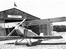 Prvního eskoslovenské letadlo Bohemia B-5