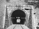 Cechský tunel na trati Loket - Krásný Jez (40. léta 20. století)