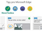 Nová funce prohlíee Edge v jarním updatu Windows 10.