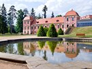 Bádenský zámek - Palác princ se zaal stavt v dob, kdy ostrovské panství...