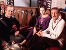 David Niven, Claudia Cardinalová a Peter Sellers ve filmu Rový Panter (1963)