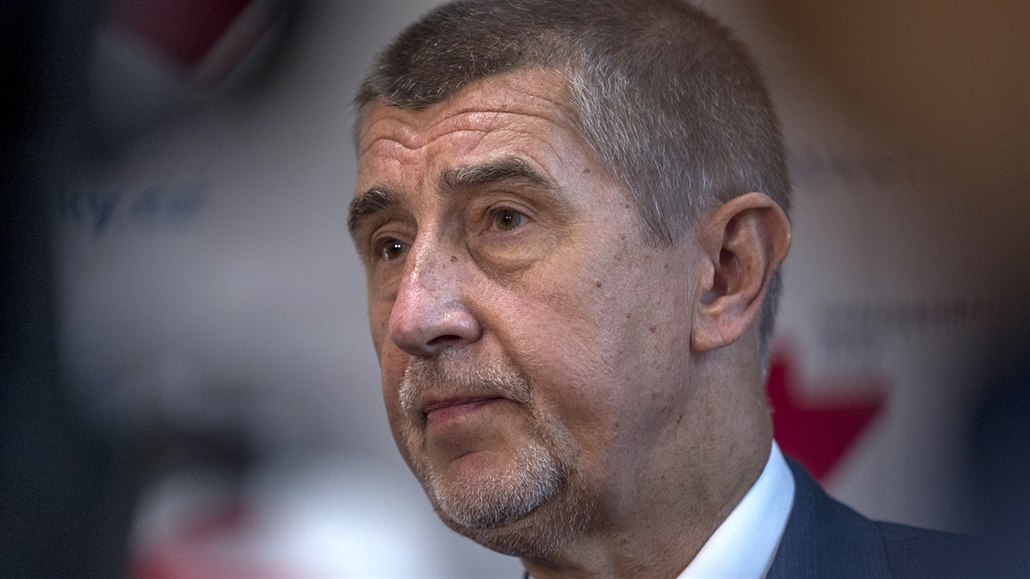 Premiér v demisi Andrej Babi� p�i náv�t�v� Hradeckého kraje. (9. dubna 2018)