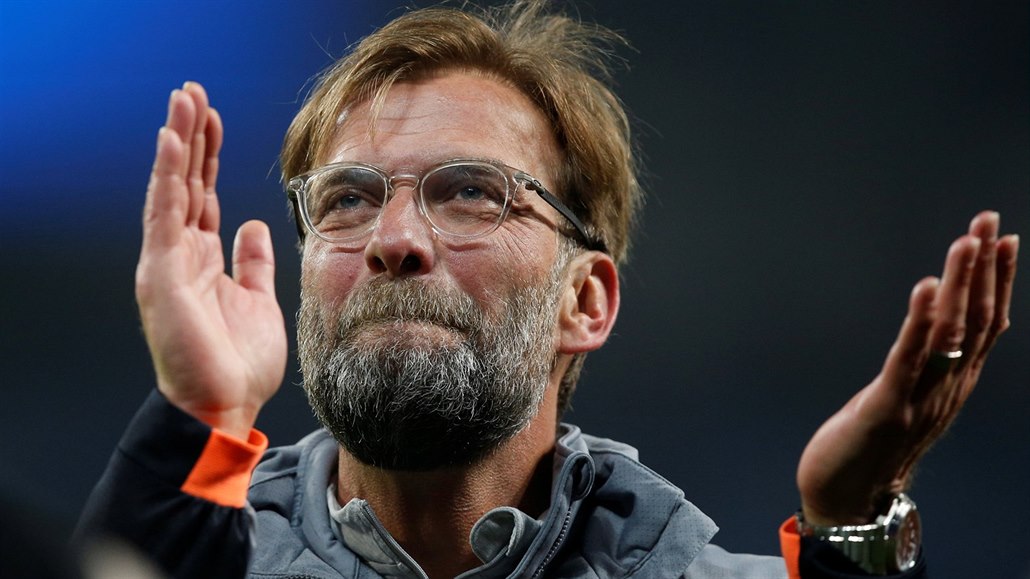 Trenér fotbalistů Liverpoolu Jürgen Klopp po postupu do semifinále Ligy mistrů.