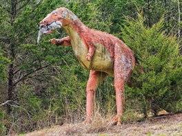 Therapod ve Svt dinosaur v Arkansasu