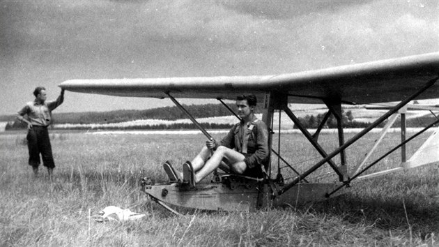 Fotografie z historie letit v Dolnm Beneov na Hlunsku