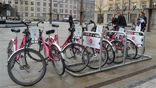 V Ostrav se z partnerskch mst inspirovali napklad k zaveden bikesharingu. 