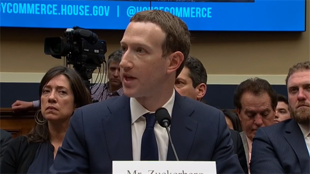 Mark Zuckerberg ped snmovnm vborem