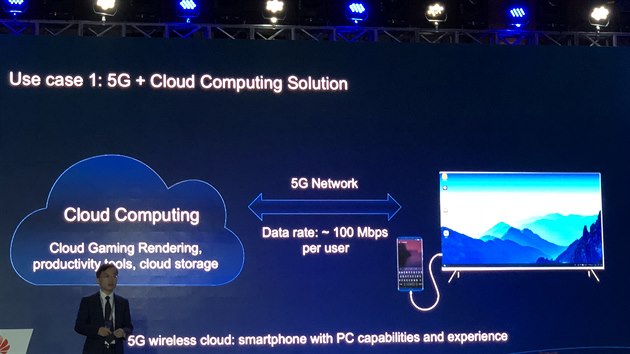 Mobil na 5G sti v kombinaci s AI cloudem pln nahrad notebook i stoln pota.