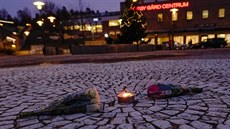 Stockholmské pedmstí Varby Gard, kde výbuch granátu zabil 63letého Daniela...