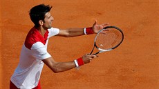 Novak Djokovi na turnaji v Monte Carlu.