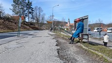 Zaíná oprava zastaralého autobusového nádraí v eském Krumlov.