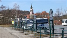 Zaíná oprava zastaralého autobusového nádraí v eském Krumlov.