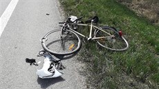 Cyklista chtěl přejet silnici mezi Planou nad Lužnicí a Sezimovým Ústím, ale...