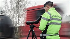 Policisté sledovali v Bílém Kostele nad Nisou na Liberecku řidiče speciálním...