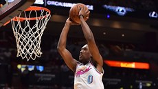 Josh Richardson z Miami sme�uje. 