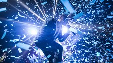 Americká kapela Imagine Dragons 16. dubna 2018 v pra�ské O2 aren�