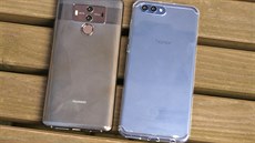 Honor View 10 a Huawei Mate 10 Pro