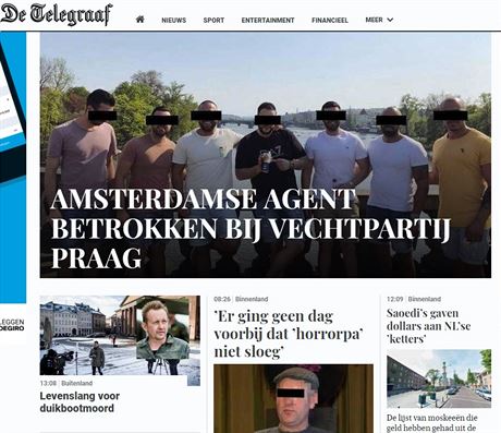 Zpravodajstv nizozemskho webu telegraaf.nl