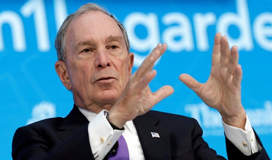 Bývalý newyorský starosta Michael Bloomberg (19. dubna 2018)