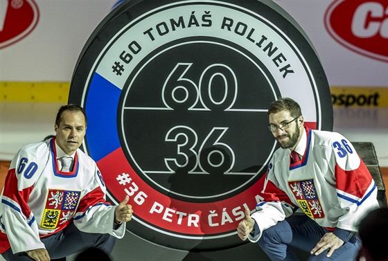 Tomáš Rolinek (vlevo) a Petr Čáslava se rozloučili s reprezentačními kariérami.