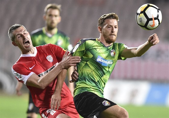 Brn�nský Tomá� Pilík a Patrik Hro�ovský z Plzn�.