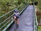 Opraven lvka pro cyklisty v Mostov na cyklostezce Cheb - Karlovy Vary