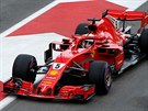 Sebastian Vettel z Ferrari ovládl kvalifikaci na Velkou cenu Ázerbájdánu.