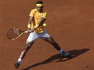 Rafael Nadal bhem semifinále turnaje v Barcelon