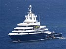 Luxusní, 115 metr dlouhá jachta MV Luna ruského miliardáe Farchada Achmedova.
