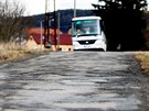 Silnice vedoucí Krhovem u Boskovic se nedokala rekonstrukce nkolik desítek...