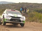 Posádka kodovky bojuje v Argentinské rallye