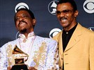 Ike Turner se synem Ikem Turnerem Juniorem pi pedávání cen Grammy 2006