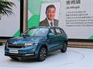 koda pedstavila na eském velvyslanectví v Pekingu nové mstské SUV pro...