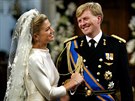 Máxima Zorreguieta Cerruti a nizozemský korunní princ Willem-Alexander se vzali...