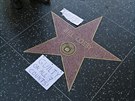 Hvzda Billa Cosbyho na hollywoodském chodníku slávy po soudu kvli sexuálnímu...