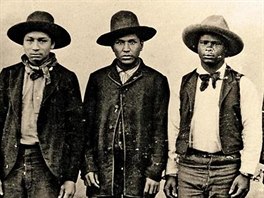 Rufus Gang byl pozoruhodný tím, že ho tvořili Afroameričané a indiáni z kmene...
