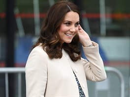 Jedna z posledních momentek ped porodem je necelý msíc stará. Kate a William...