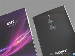 Designový koncept Sony Xperia XZ3 Infinity