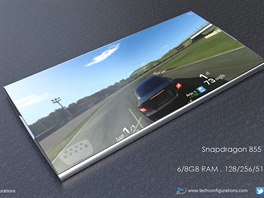Designový koncept Sony Xperia XZ3 Infinity