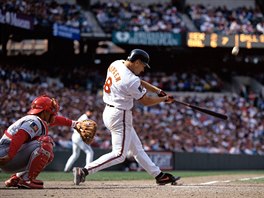 Cal Ripken v dresu Baltimore Orioles