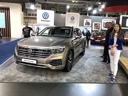 Autosalon v Bratislav. Nový VolksWagen Touareg