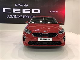 Autosalon v Bratislav. Nová Kia Ceed