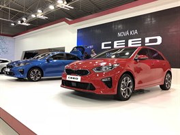 Autosalon v Bratislav. Nová Kia Ceed